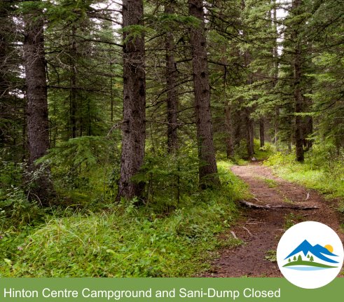 Campground and sani-dump closed