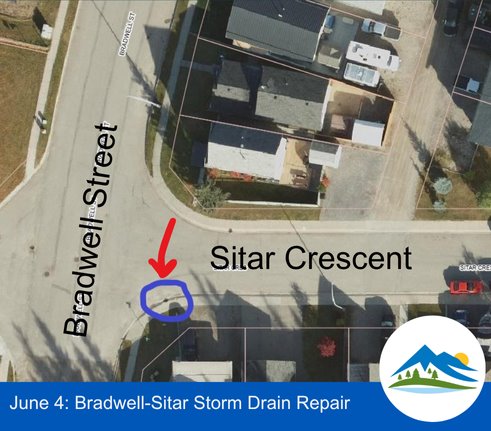 Bradwell - Sitar storm drain repair