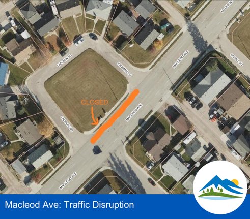 Macleod Avenue - traffic disruption