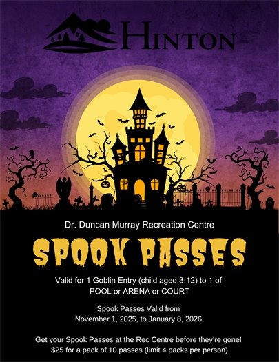 Spook Passes Now Available 