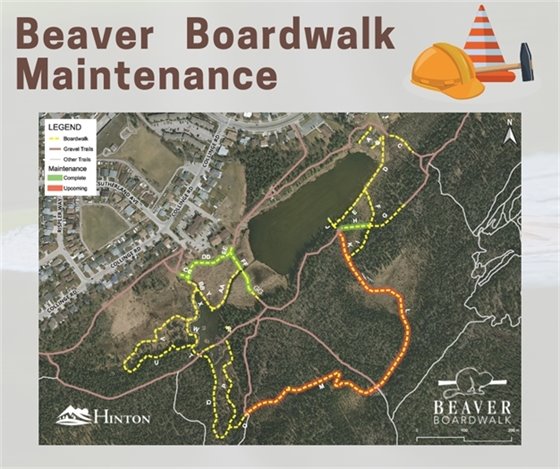 Beaver Boardwalk Maintenance 