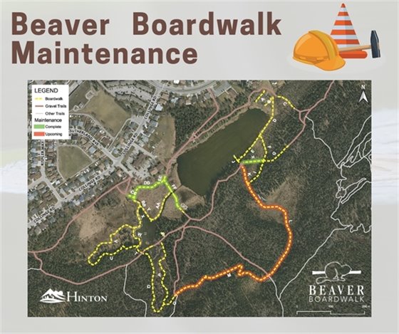 Beaver Boardwalk Maintenance 