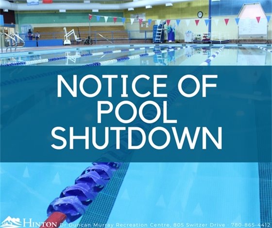 Notice of Pool Shutdown
