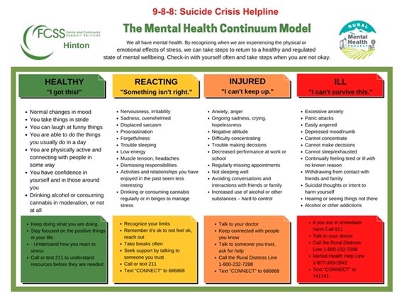Mental Health Continuum Model