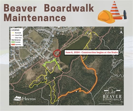 Beaver Boardwalk Maintenance 